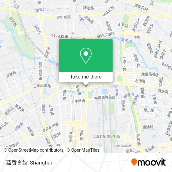 蔬香會館 map