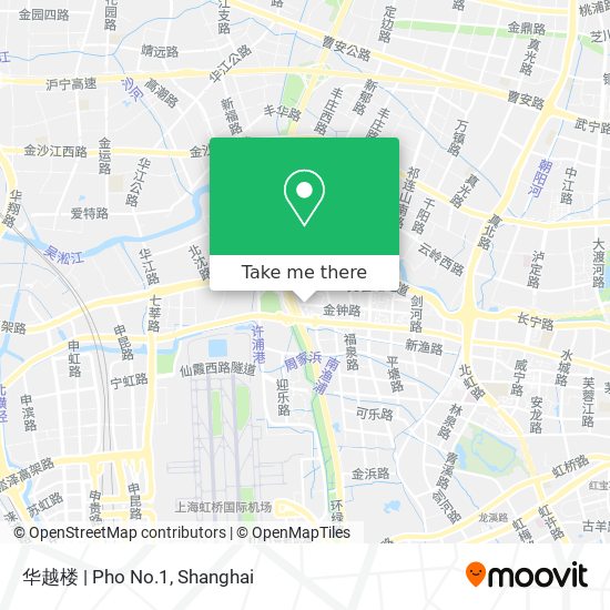 华越楼 | Pho No.1 map