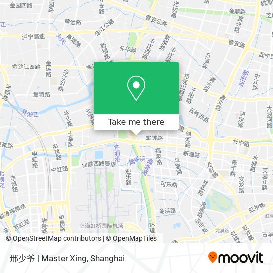 邢少爷 | Master Xing map