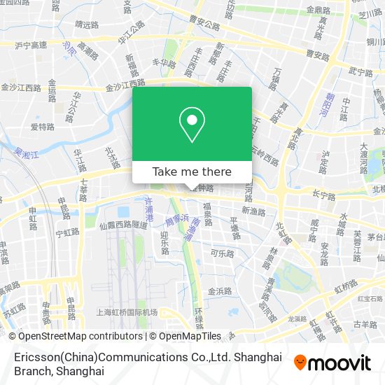 Ericsson(China)Communications Co.,Ltd. Shanghai Branch map