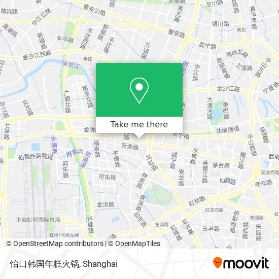 怡口韩国年糕火锅 map