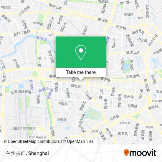 兰州拉面 map