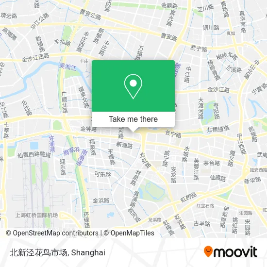 北新泾花鸟市场 map