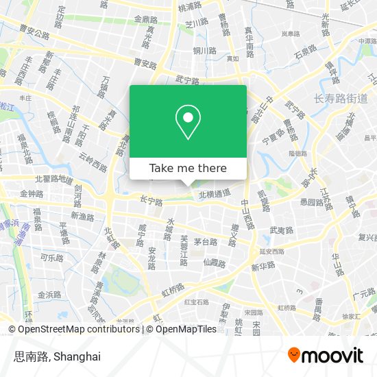 思南路 map