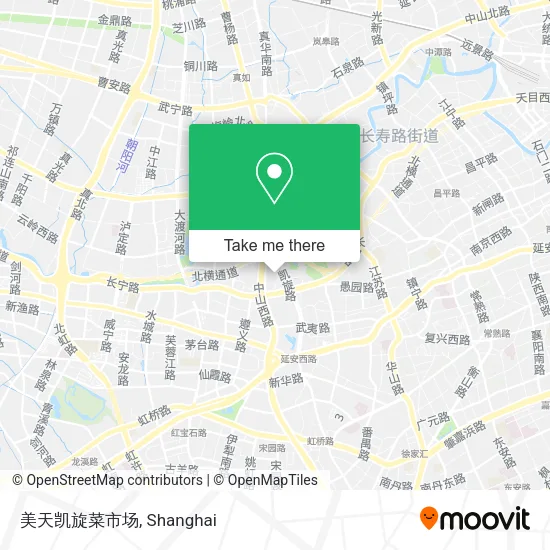 美天凯旋菜市场 map