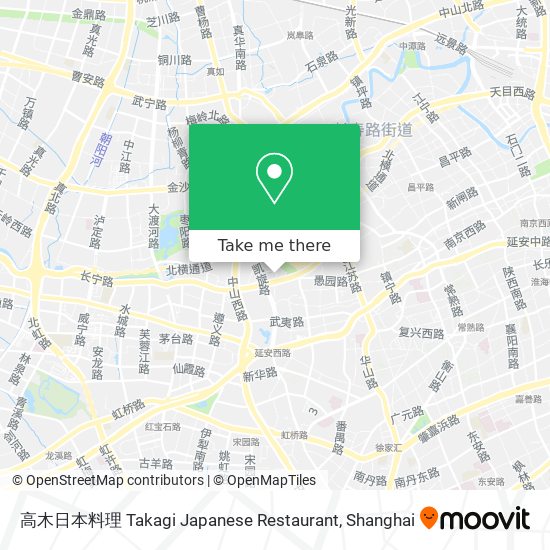 高木日本料理 Takagi Japanese Restaurant map