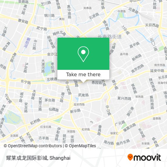 耀莱成龙国际影城 map