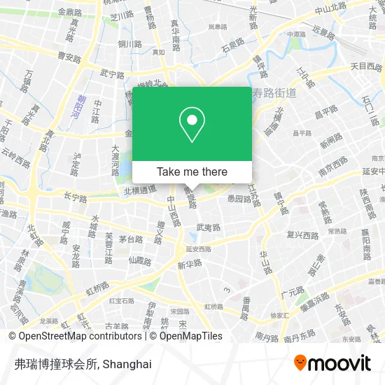 弗瑞博撞球会所 map