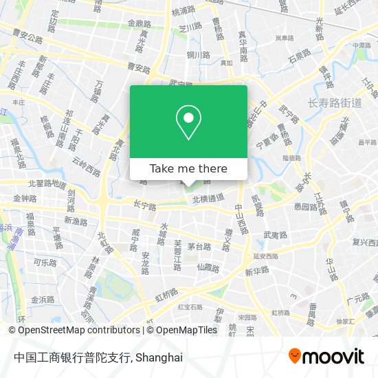 中国工商银行普陀支行 map