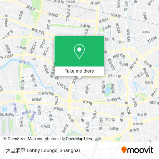 大堂酒廊 Lobby Lounge map
