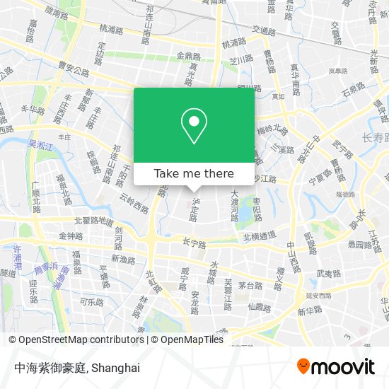 中海紫御豪庭 map