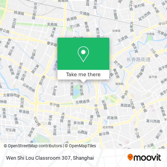 Wen Shi Lou Classroom 307 map