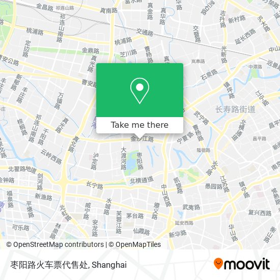 枣阳路火车票代售处 map