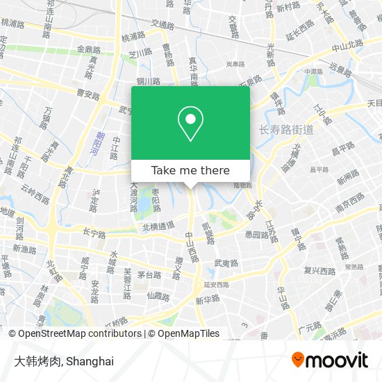 大韩烤肉 map