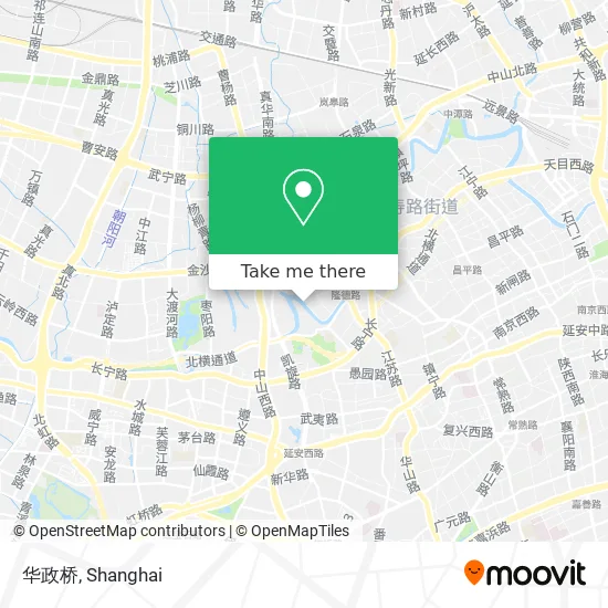 华政桥 map
