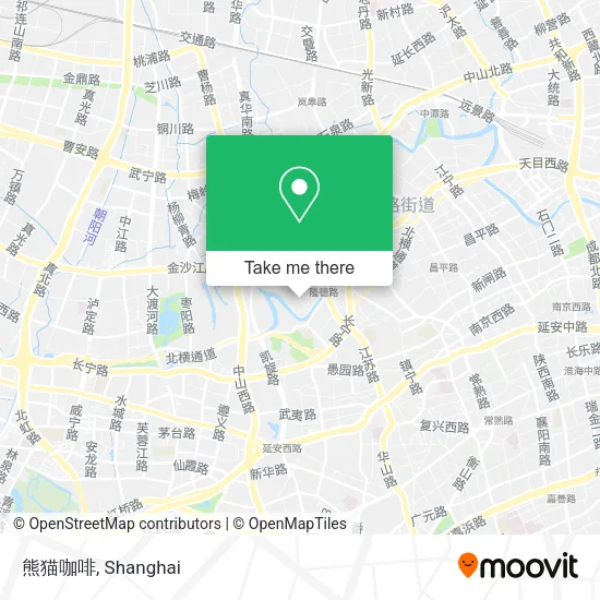 熊猫咖啡 map