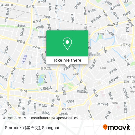 Starbucks (星巴克) map