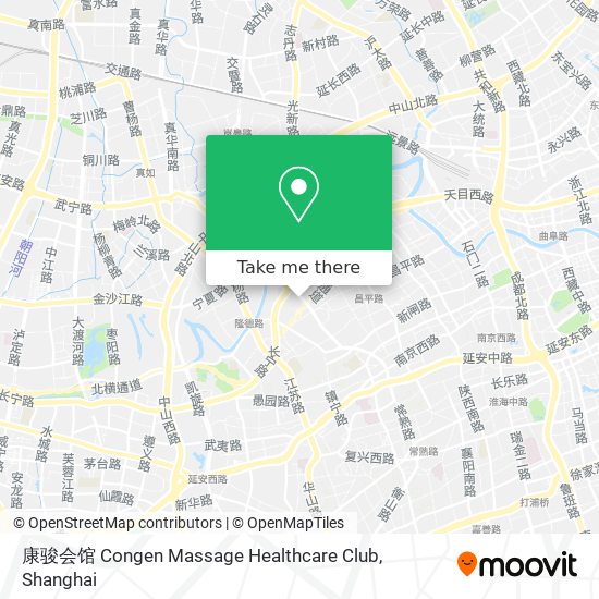康骏会馆 Congen Massage Healthcare Club map