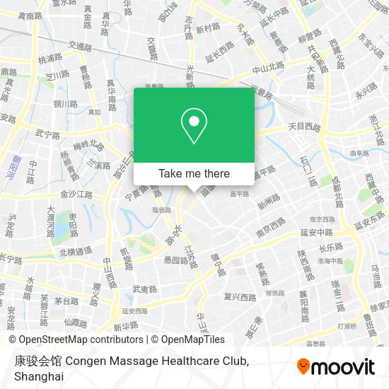 康骏会馆 Congen Massage Healthcare Club map