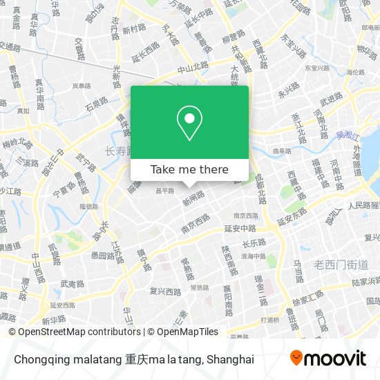 Chongqing malatang 重庆ma la tang map