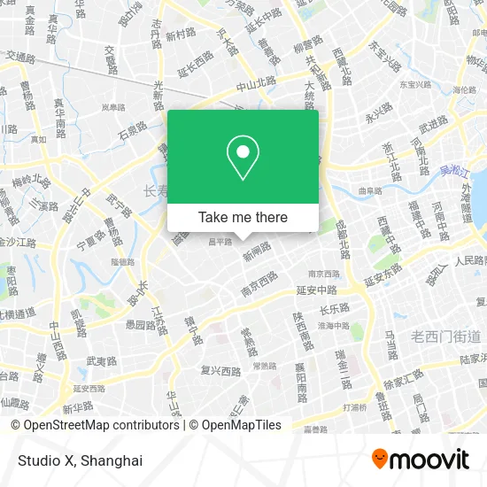 Studio X map
