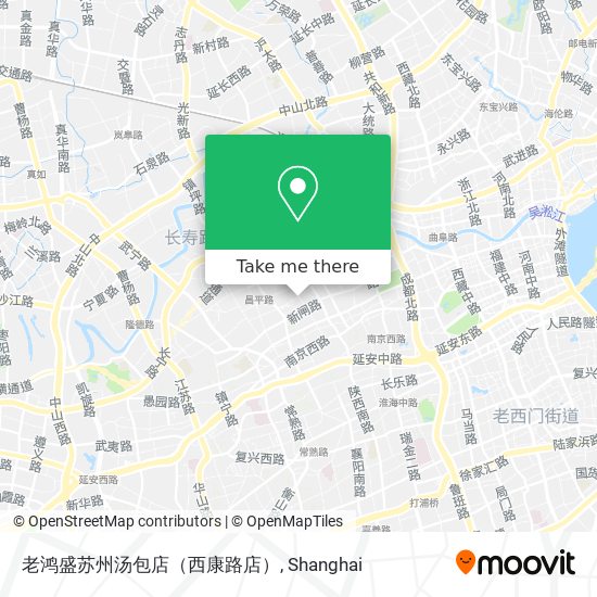 老鸿盛苏州汤包店（西康路店） map