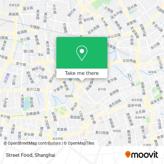 Street Food map