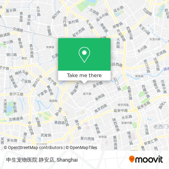 申生宠物医院 静安店 map