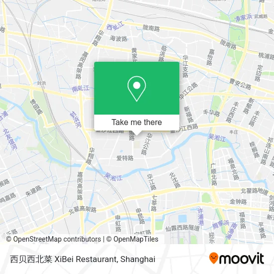 西贝西北菜 XiBei Restaurant map