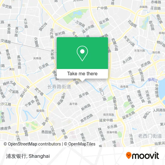 浦发银行 map