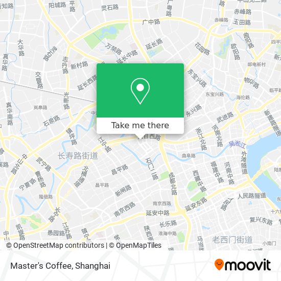 Master's Coffee map