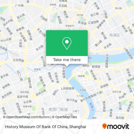 History Museum Of Bank Of China map