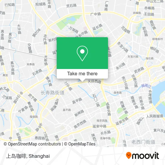 上岛咖啡 map