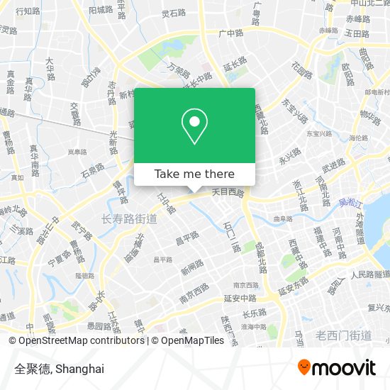 全聚德 map