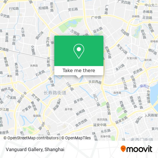 Vanguard Gallery map