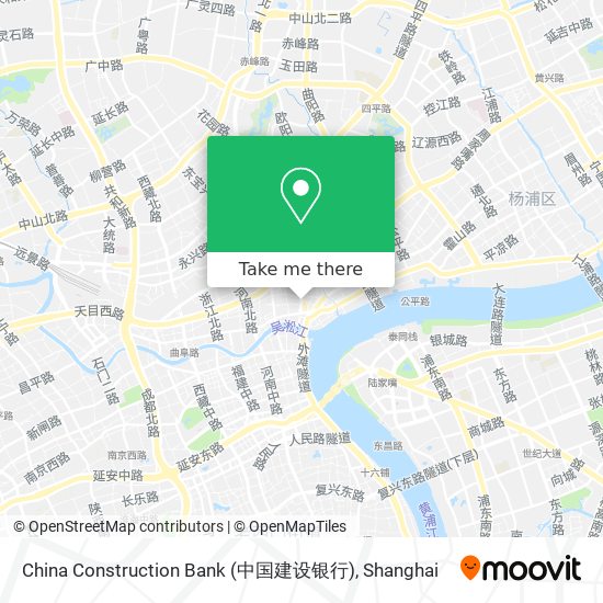 China Construction Bank (中国建设银行) map