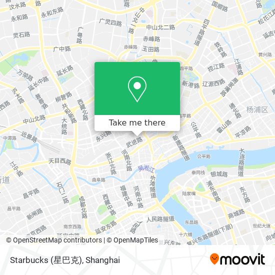 Starbucks (星巴克) map