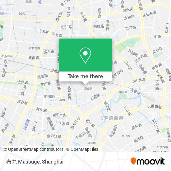 布梵 Massage map