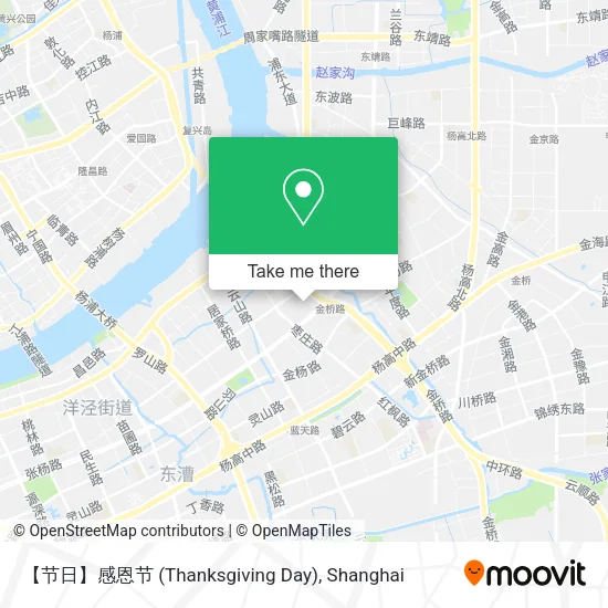 【节日】感恩节 (Thanksgiving Day) map
