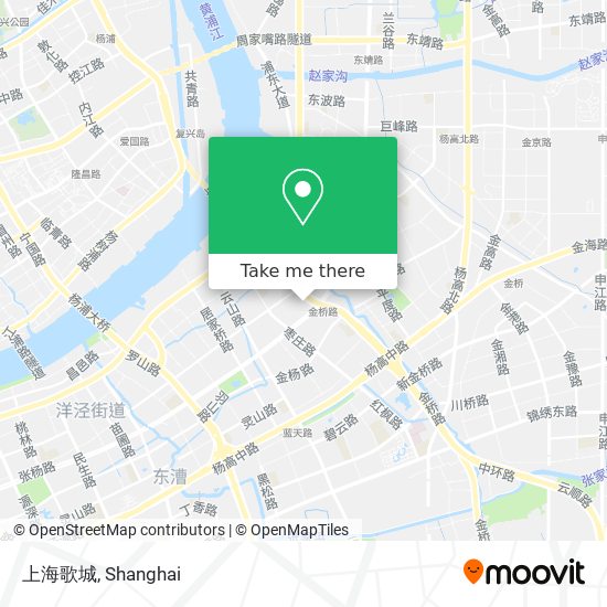 上海歌城 map