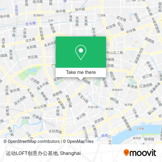 运动LOFT创意办公基地 map