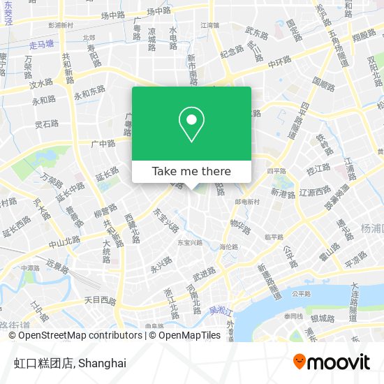 虹口糕团店 map