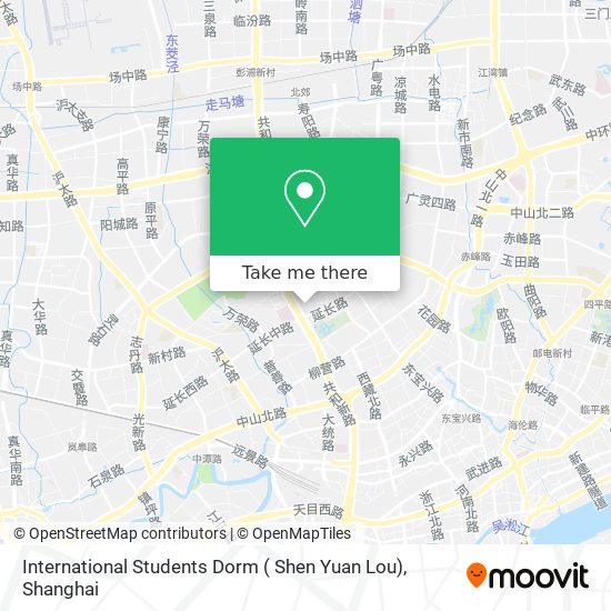 International Students Dorm ( Shen Yuan Lou) map