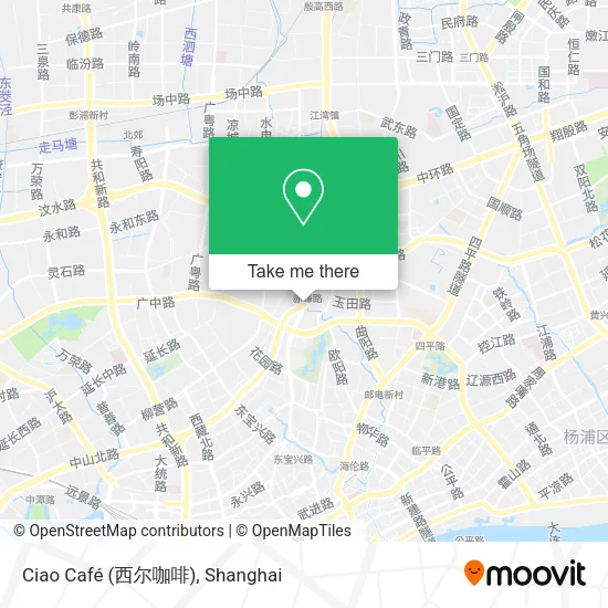 Ciao Café (西尔咖啡) map