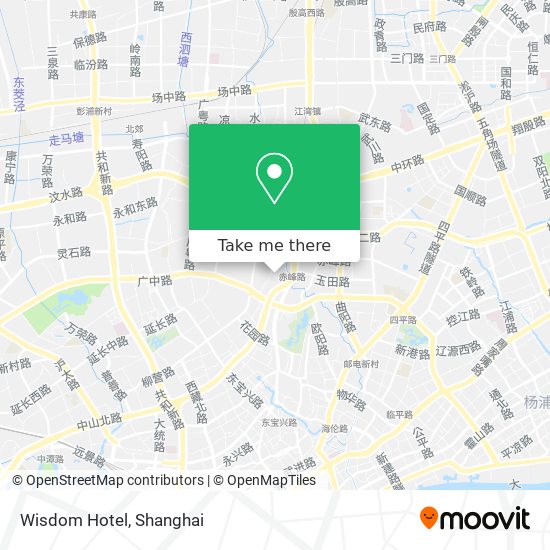 Wisdom Hotel map