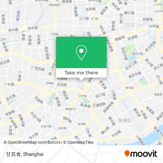 甘其食 map