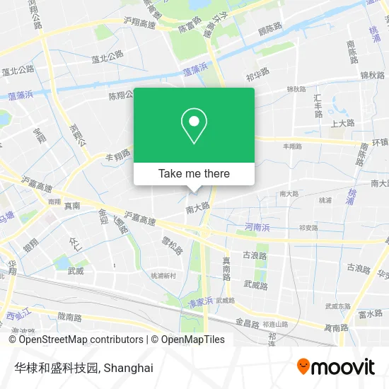 华棣和盛科技园 map
