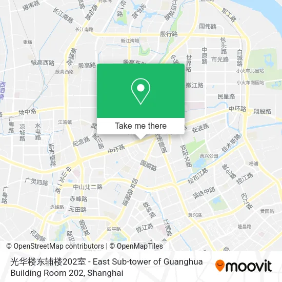 光华楼东辅楼202室 - East Sub-tower of Guanghua Building Room 202 map