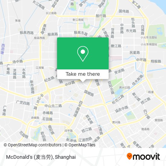 McDonald's (麦当劳) map