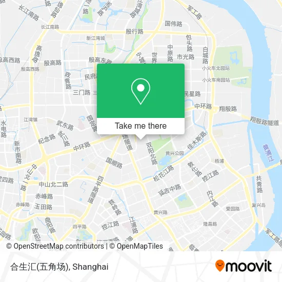 合生汇(五角场) map
